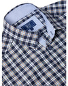 Daniel Grahame Drifter Shirt Navy Check(SizeL)