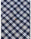 Daniel Grahame Drifter Shirt Navy Check(SizeL)