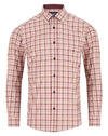 Daniel Grahame Drifter Shirt Orange Check