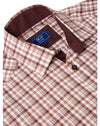 Daniel Grahame Drifter Shirt Orange Check