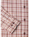 Daniel Grahame Drifter Shirt Orange Check