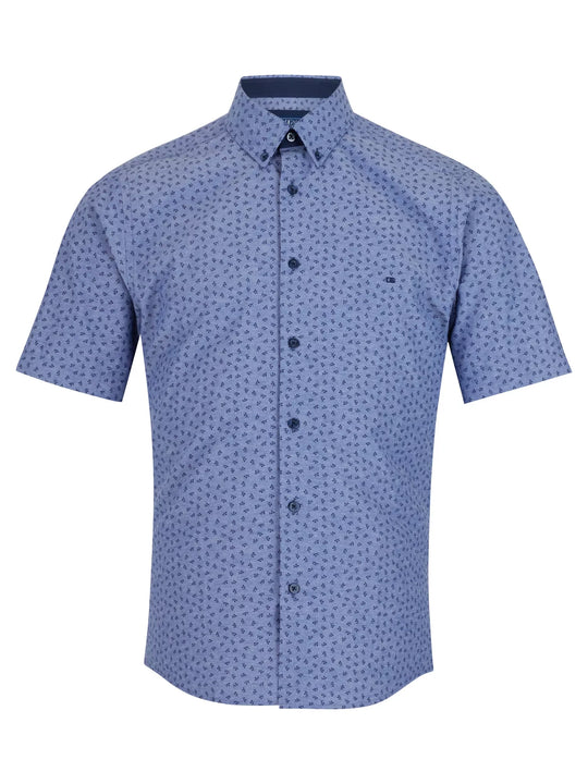 Daniel Grahame Drifter Shirt 14631SS/27 - Dark Blue [Size M]