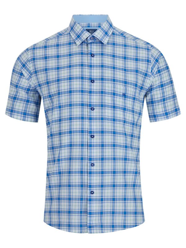 Daniel Grahame Drifter SS Shirt - Sky Blue 14716SS-23 (Size M)