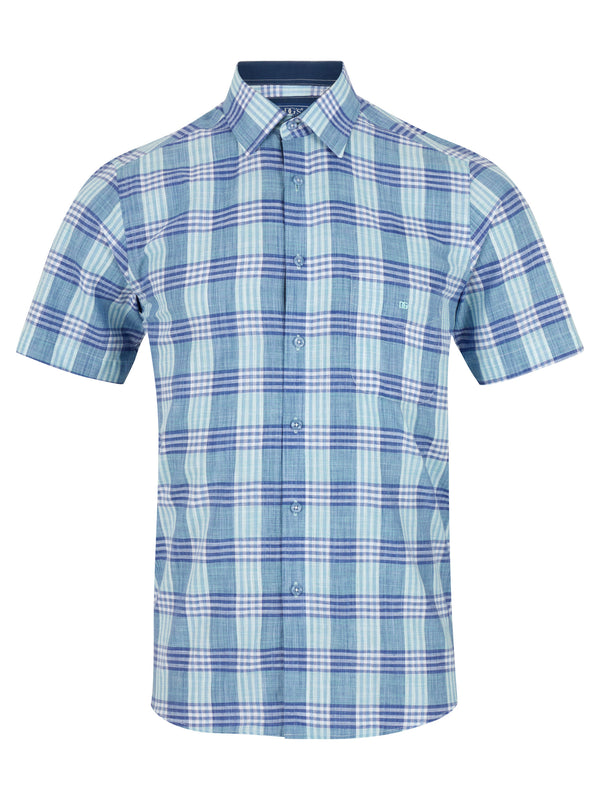 Daniel Grahame Drifter Shirt 14727SS-21 - Light Turquoise (Size M)