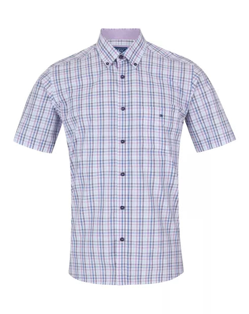 Daniel Grahame Drifter Shirt 14789SS/72 - Lilac [Size XL]