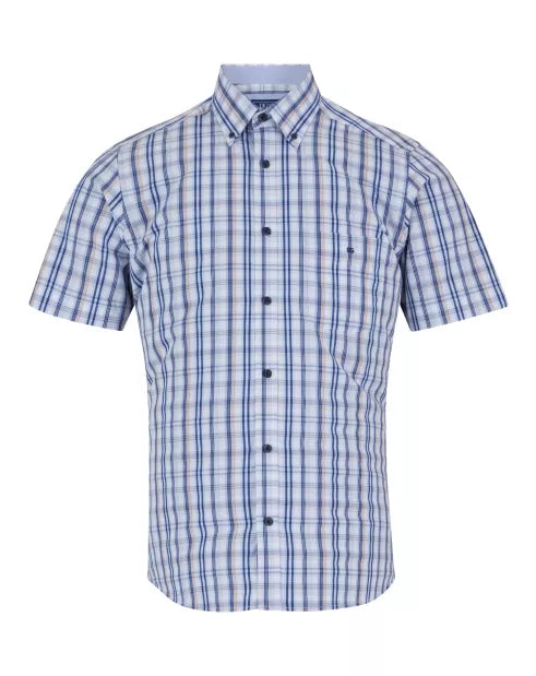 Daniel Grahame Drifter Shirt 14817SS/24 - Blue [Size L]
