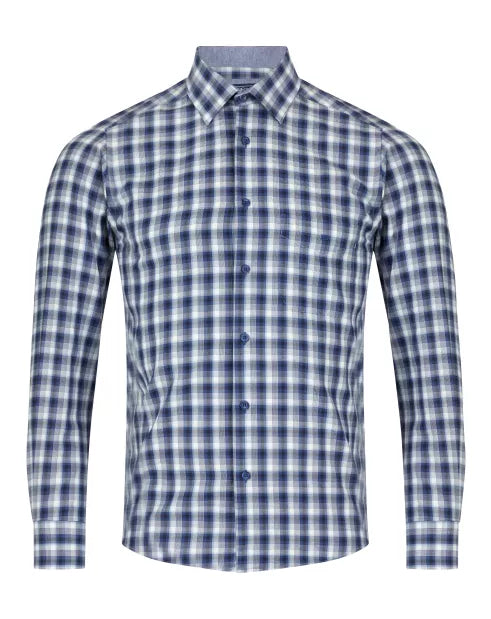 Daniel Grahame Drifter Shirt 14832/27 - Blue