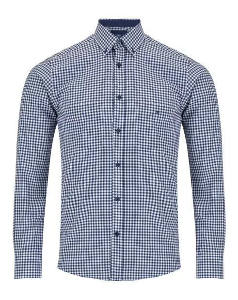 Daniel Grahame Drifter Shirt - Navy/White 14842/18