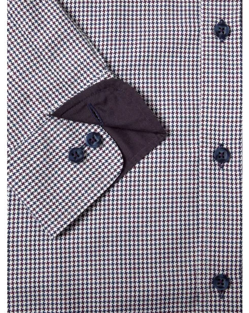 Daniel Grahame Drifter Shirt - Dark Purple 14843/76