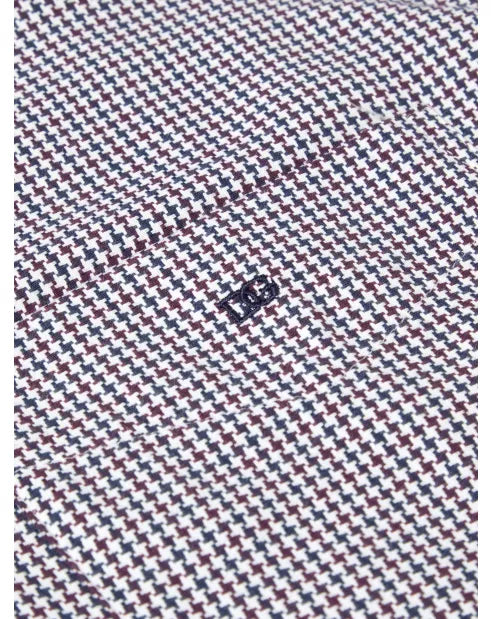 Daniel Grahame Drifter Shirt - Dark Purple 14843/76