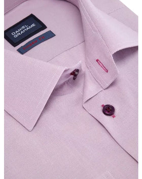 Daniel Grahame Geneva Long Sleeve Formal Shirt - Pink 15675/63