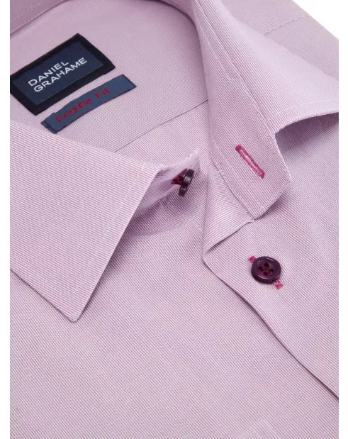 Daniel Grahame Geneva Long Sleeve Formal Shirt - Pink 15675/63