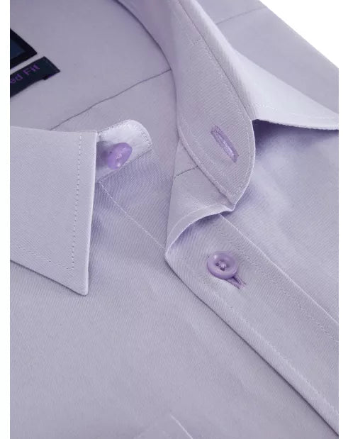 Daniel Grahame Paris Long Sleeve Formal Shirt - Lilac 15700/73