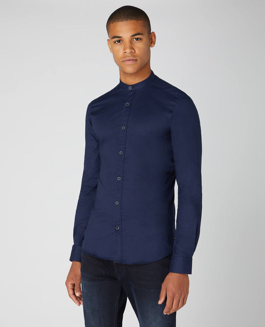 Remus Uomo Cole/Slim Shirt - Navy 17525/78