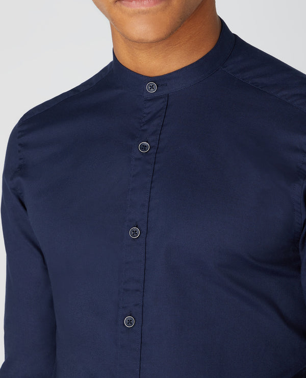 Remus Uomo Cole/Slim Shirt - Navy 17525/78