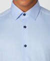 Remus Uomo Tapered/Parker Formal Shirt - Light Blue