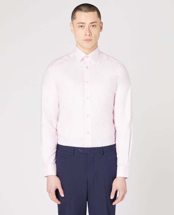 Remus Uomo Seville/F Parker Formal Shirt - Pink