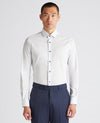 Remus Uomo Kirk/Slim Shirt - Navy/White 18692/18