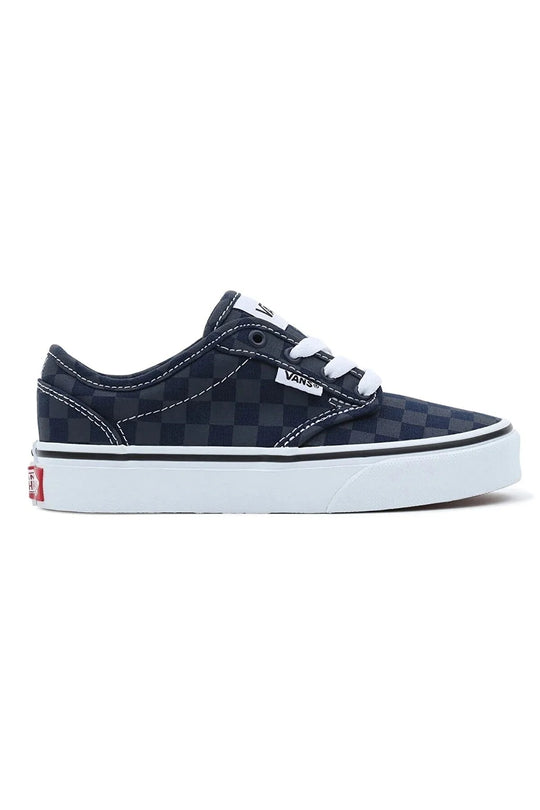 Vans Kids Atwood Trainer - Tonal Check Dress Blues