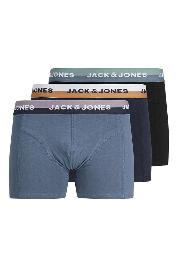 Jack & Jones Eric Trunks - Black/Navy Blazer/Bluefin