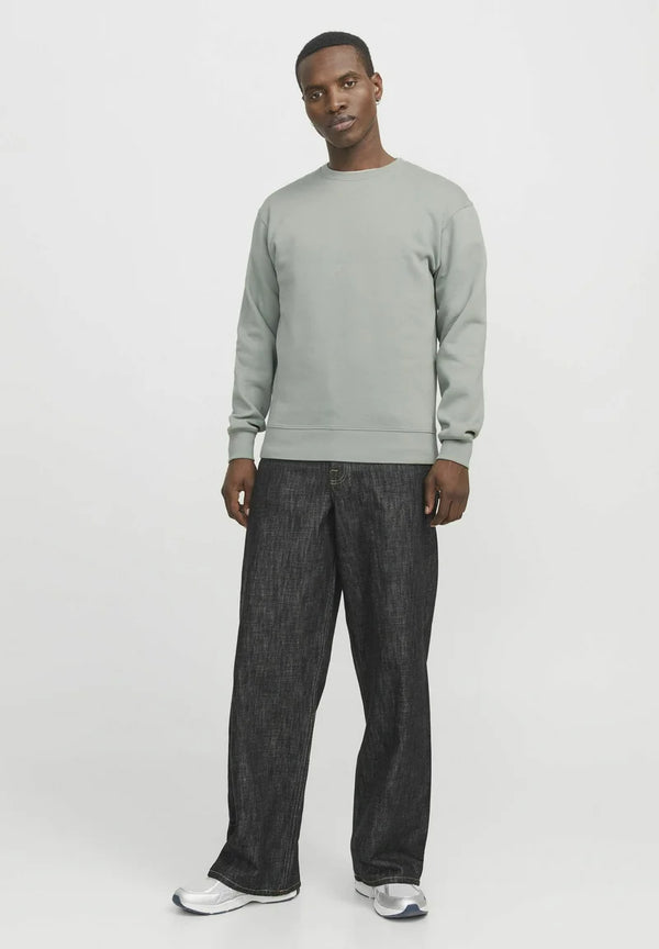 Jack & Jones Star Basic Sweat Crew Neck - Iceberg Green