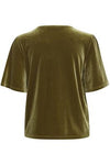 B.young Perlina V-Neck Top - Fir Green