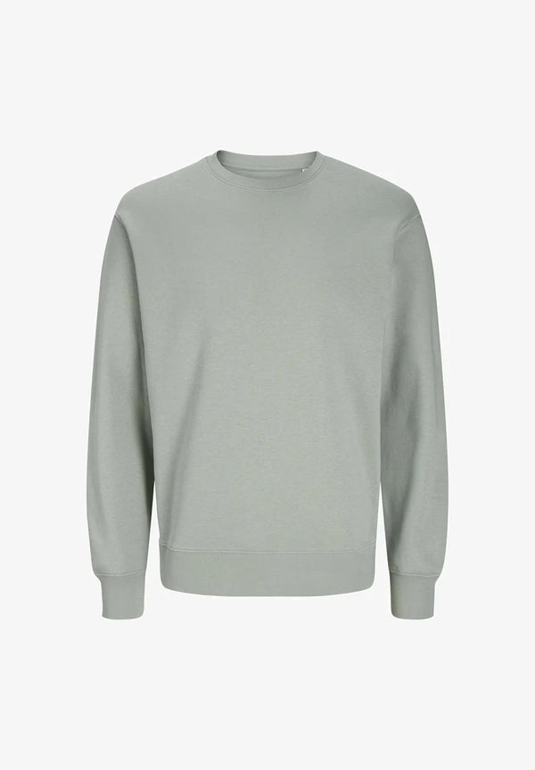 Jack & Jones Star Basic Sweat Crew Neck - Iceberg Green