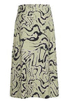 B.Young Ihamma Long Skirt - Tea Abstract