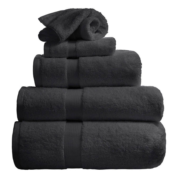 The Linen Consultancy Towels- Charcoal