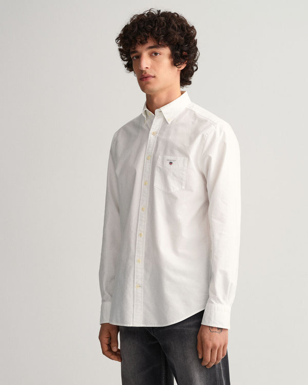Gant Regular Oxford Shirt White