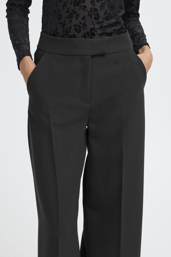 B.young Denoa Wide Pants - True Black