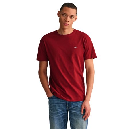Gant Reg Shield SS T-Shirt - Plumped Red