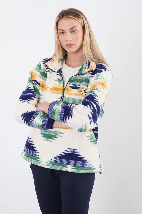 USCO The Trek Fleece - Blue Abstract