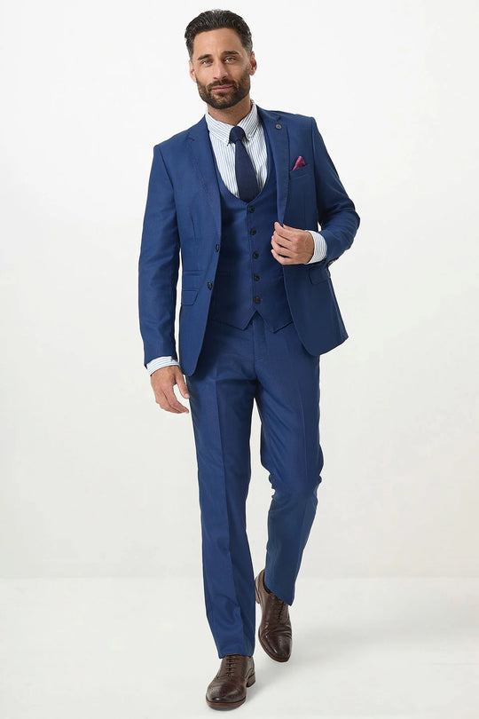 Marc Darcy Danny 3 Piece Suit - Royal