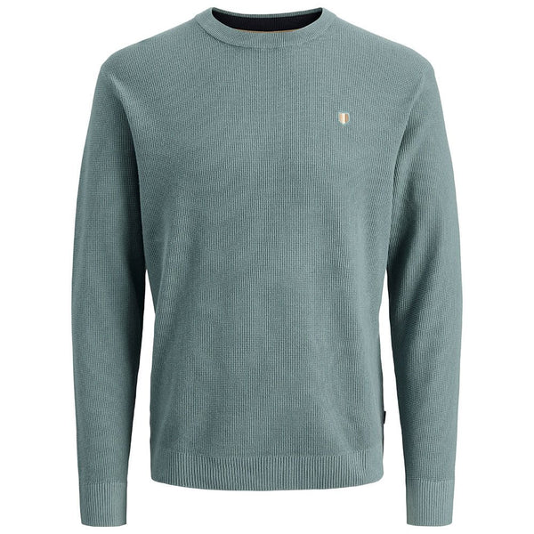 Jack & Jones Rex Knit Crew Neck - Goblin Blue