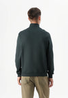 Jack & Jones Norrebro Embroidered Sweat High Neck - Forest River