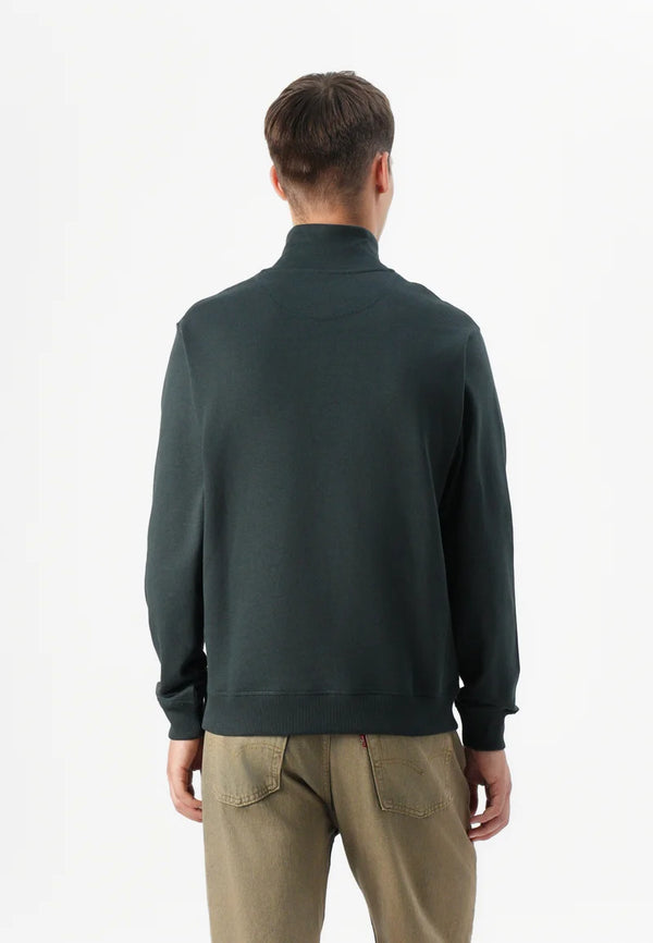 Jack & Jones Norrebro Embroidered Sweat High Neck - Forest River