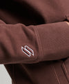 Superdry Code Surplus Logo Hood - French Roast Brown (Size XXL)