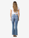 Noisy May Sallie High Waist Flare Jeans - Light Blue Denim