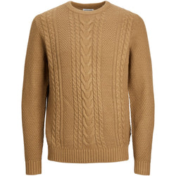 Jack & Jones Caden Knit Crew Neck - Otter