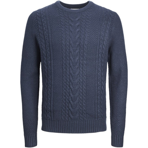 Jack & Jones Caden Knit Crew Neck - Sky Captain [Size XL]