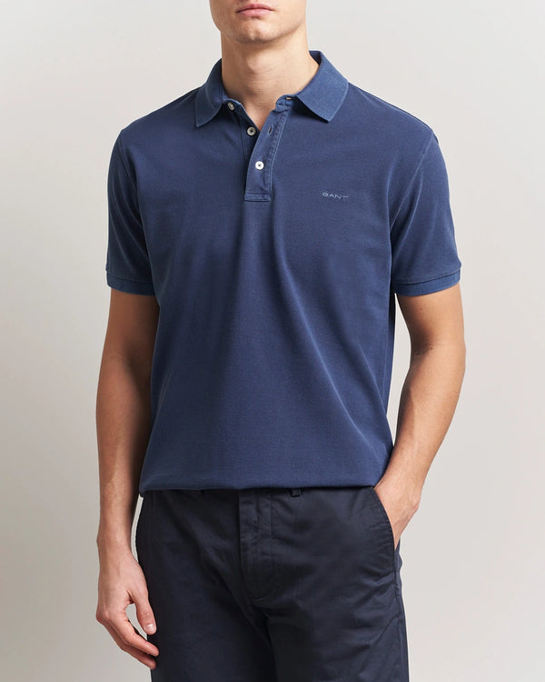 Gant Sunfaded SS Polo - Persian Blue