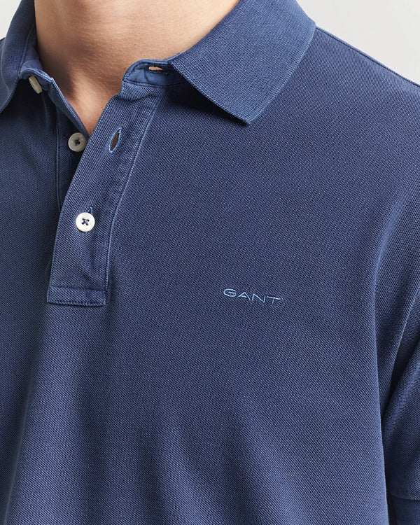 Gant Sunfaded SS Polo - Persian Blue