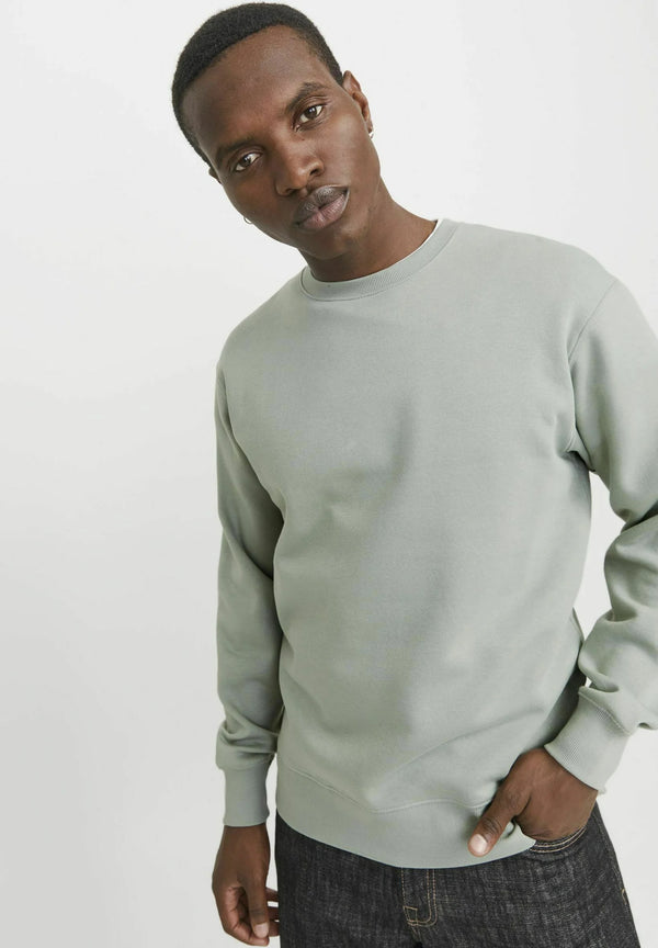 Jack & Jones Star Basic Sweat Crew Neck - Iceberg Green