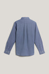 Gant Regular Oxford Dobby Dot Shirt - Persian Blue