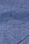 Gant Regular Oxford Dobby Dot Shirt - Persian Blue