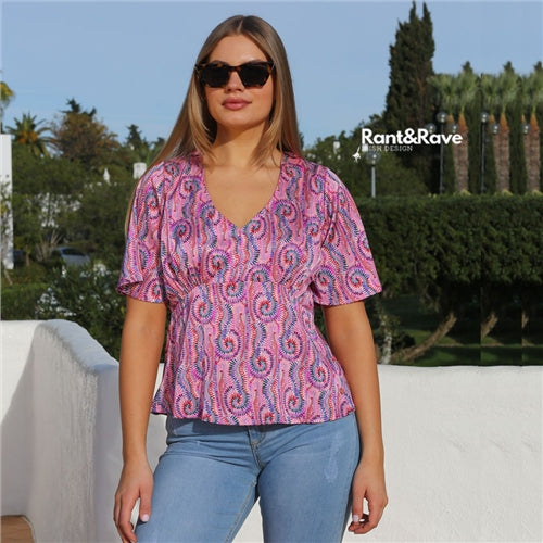 Rant & Rave Aisling Top - Pink