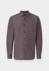 Jack & Jones Parker Melange Long Sleeve Shirt - Winetasting