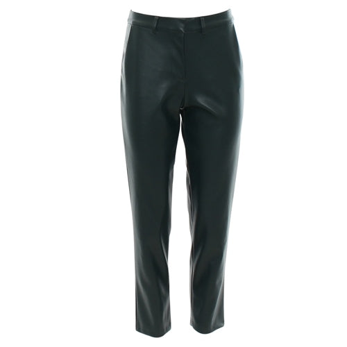 Rant and Rave Lina Faux Leather Trousers - Green