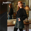 Rant & Rave Helia Leather Skirt - Green